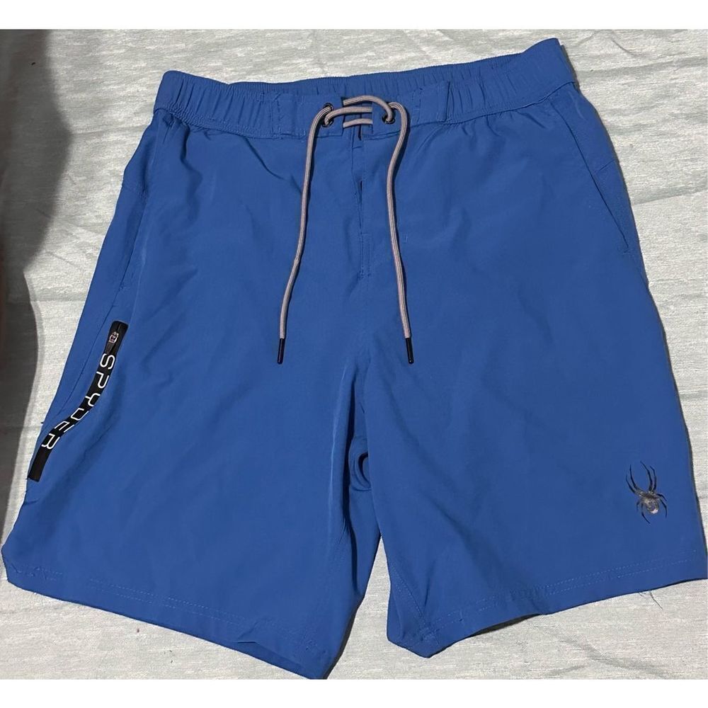 Nice Spyder Men's 9" Sport Side Logo Hybrid Board /surf Short Medium